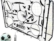 Best Sporting Fußballtor Fußballtor TAKTIK (Set, 4 St., inklusive Torwand, Ball und Ballpumpe)