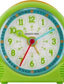 Jacques Farel Kinderwecker Happy Learning, ACL 02 Quarzwecker, Lernwecker,Geschenkidee, Jungen,Kinderzimmer,Schulanfang