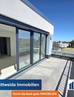 Moderne Eleganz und großzügiger Wohnraum: 3-Zimmer-Wohnung in neuem Wohnhaus im 3.Obergeschoss! - Burgstädt