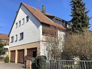 Kurzfr. freies, angebautes 2- bis 3-Familienhaus in Uni-Nähe mit Garten und 3 integrierten Garagen! - Stuttgart