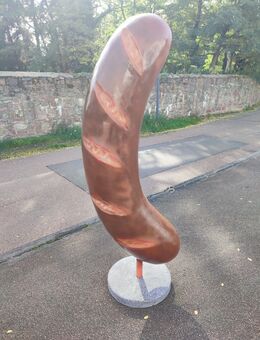 Deko für Imbiss Bratwurst mit Ständer 1.70 m - Hergisdorf