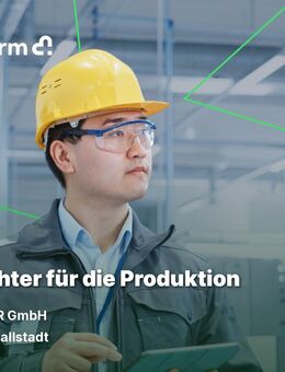 Einrichter:in für die Produktion (all genders) - Großwallstadt