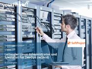 Leitender Linux-Administrator und Spezialist für DevOps (w/m/d) - Ettlingen