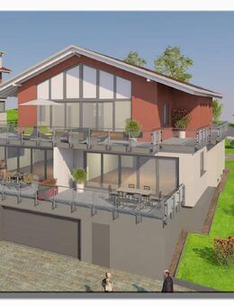 KfW 55 Penthouse Neubauwohnung in Fernblicklage Bad-Emstal Sand - Bad Emstal