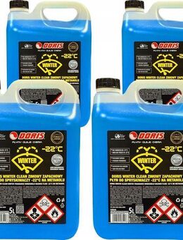 WINTER Scheibenwaschflüssigkeit -22 parfümiert 20L gebrauchsfertig Set43 - Wuppertal