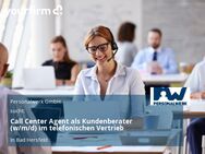 Call Center Agent als Kundenberater (w/m/d) im telefonischen Vertrieb - Bad Hersfeld
