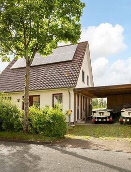 Wer A hat, muss kein B nehmen. Modernes, niedrig-Energie Einfamilienhaus in Neumühle - Schwerin