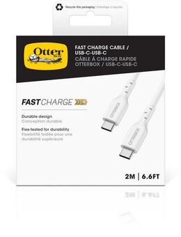 Otterbox Standard USB-C zu USB-C PD-Kabel 2m USB-Kabel, USB Typ C, (200 cm)