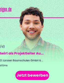 Forstwirt als Projektleiter Aufforstung / Pflanzgruppenbetreuer (m/w/d) - Bad Ems