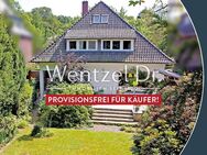 PROVISIONSFREI für Käufer - Großes EFH mit idyllischem Grundstück und Tiefgarage in schöner Wohnlage - Hamburg
