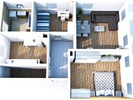 frisch renovierte, EG-3-Raum-Wohnung in ruhigen MFH-Haus, zentrumsnahe Lage - Lommatzsch