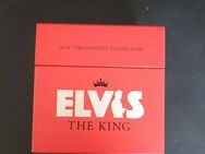 Elvis Karton - rot- ca. 14cm lang, 11cm breit, 14cm hoch - Essen