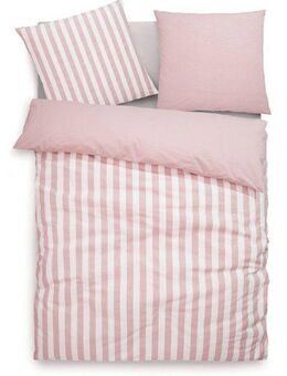 andas Wendebettwäsche Greta, Renforcé, 3 teilig, Bettwäsche mit Streifen in verschiedenen Qualitäten, ab 135x200 cm