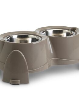 Savic Ergo Feeder Hundebar - 2 x 850 ml, Ø 15,5 cm, Höhe 18,5 cm