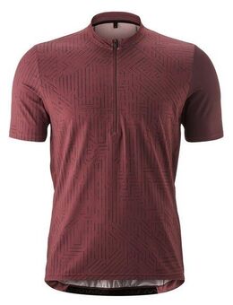 Gonso Radtrikot Adventure Jersey Halfzip M Herren Fahrradtrikot kurzarm, Rückentasche mit RV, Quick-Dry, Slim Fit