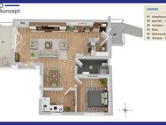 Moderne Wohnung mit optionaler Einbauküche & Panoramablick über das Rodatal! - Stadtroda