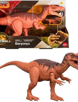 Mattel® Actionfigur Jurassic World, Rebirth, Wild Roar, Baryonyx
