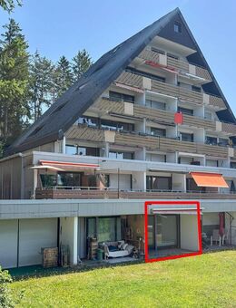 Für Genießer: Renovierte 1,5 Zimmer Whg *Einbauküche *Süd-Terrasse *TG-Stellplatz *Sauna *Hallenbad - Unterkirnach