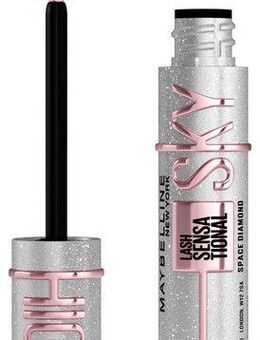 MAYBELLINE NEW YORK Mascara Maybelline New York Sky High Space Diamond, Glitzerakzente, kann als Topcoat getragen werden, sorgt für Länge.