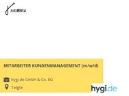 MITARBEITER KUNDENMANAGEMENT (m/w/d) - Telgte