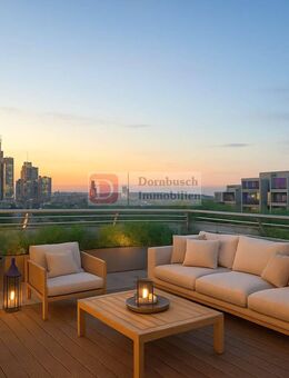 Top!! Terrassenwohnung mit Skylinepanorama - 164?m² Licht & Luxus - Frankfurt (Main)