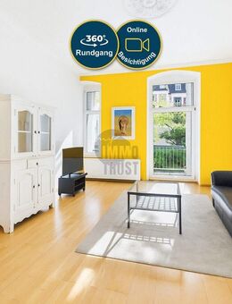 ALTBAUJUWEL IM LORETTOVIERTEL - LICHTDURCHFLUTETE WOHNUNG MIT BALKON UND CHARME IN BESTLAGE - Düsseldorf