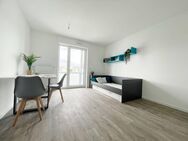 Modern möbliertes 1 Zimmer Apartment mit Terrasse, W-Lan und TG-Stellplatz - Augsburg
