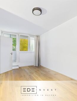 Kapitalanlage! 1-Zimmer-Wohnung mit Balkon in grüner Stadtlage - München