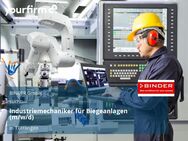 Industriemechaniker für Biegeanlagen (m/w/d) - Tuttlingen