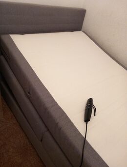 Motorboxspringbett 100x200cm fast neu - Zossen