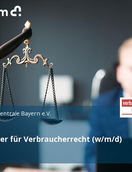 Fachberater für Verbraucherrecht (w/m/d) - München
