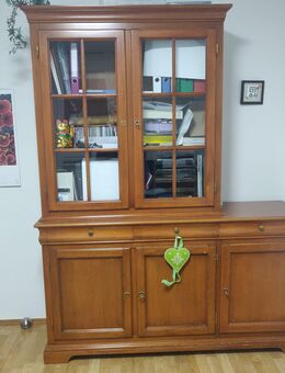 Vitrine und Sideboard von Selva, gut erhalten, kirschbaumfarben - Wuppertal