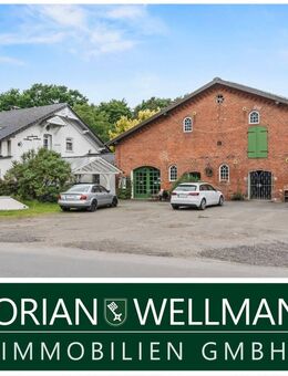 Loxstedt - Düring | Reiterhof mit Ferienapartment, Pool, Stall, Reithalle, Paddock und großen Weideflächen - Loxstedt