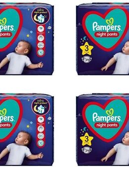 Pampers Night Windeln Größe 6 76 Stk. 15 kg Set 232 - Ingolstadt