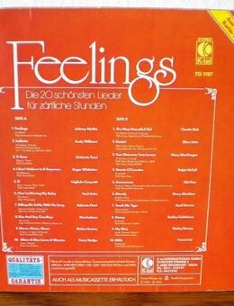 Feelings-Vinyl-LP,K-tel,1978 - Linnich