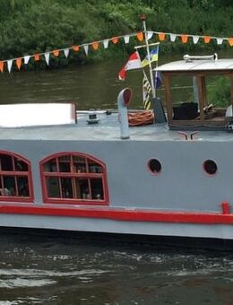 Fahrgastschiff, Wohnschiff, Hausboot, Stahlboot, Verdränger, Motorboot, Kasko - Karsdorf