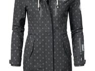 Marikoo Funktionsmantel Zimtzicke Wasserdichter Softshell Parka mit Kapuze