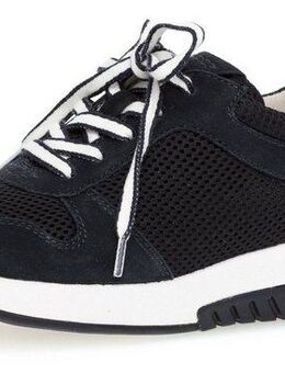 Gabor Rollingsoft Keilsneaker, Freizeitschuh, Halbschuh, Schnürschuh mit Logo an der Ferse
