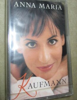 ANNA MARIA KAUFMANN - 1992 orig. MC-ALBUM (New - factory sealed!) + Promo-Brochure [mega rare!] - Groß Gerau