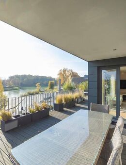 Penthouse (möbliert) mit Blick auf die Sendener Promenade - Wohnen am Dortmund-Ems-Kanal - Senden (Nordrhein-Westfalen)