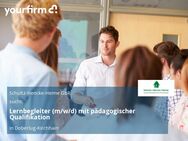 Lernbegleiter (m/w/d) mit pädagogischer Qualifikation - Doberlug-Kirchhain