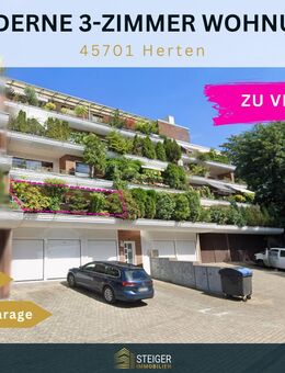 Helle 3-Zimmerwohnung mit großer süd-west Loggia in Herten-Westerholt! - Herten