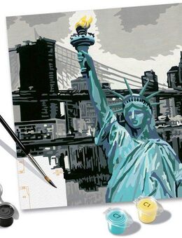 Ravensburger Malen nach Zahlen CreArt, New York City Vibes, Made in Europe