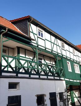 Historisches Fachwerkhaus mit Nebengelaß in Schernberg - Sondershausen