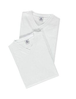 LERROS T-Shirt LERROS V-Neck Doppelpack T-Shirt in Premium Baumwollqualität