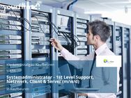Systemadministrator - 1st Level Support, Netzwerk, Client & Server (m/w/d) - Kaufbeuren