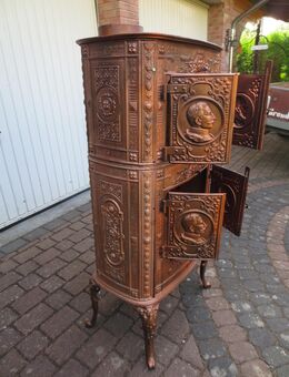 antiker Gussofen Kaiser alter Ofen antiker Herd WK Militaria - Steineroth