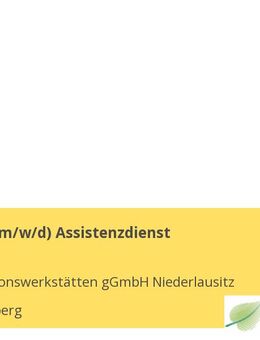 Fachkraft (m/w/d) Assistenzdienst - Senftenberg