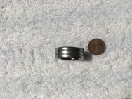 Edelstahl Schmuck Herren Ring zwei Rillen außen laufend 2,95cm Innendurchmesser - Fulda