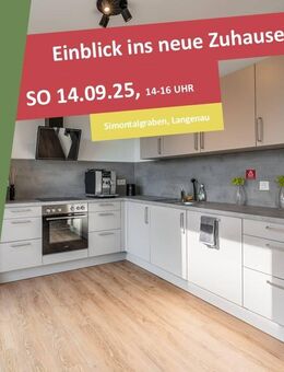 3-ZIMMER ETW IM 1. OG MIT BALKON - "WOHNEN IM PARK" IN LANGENAU - Langenau